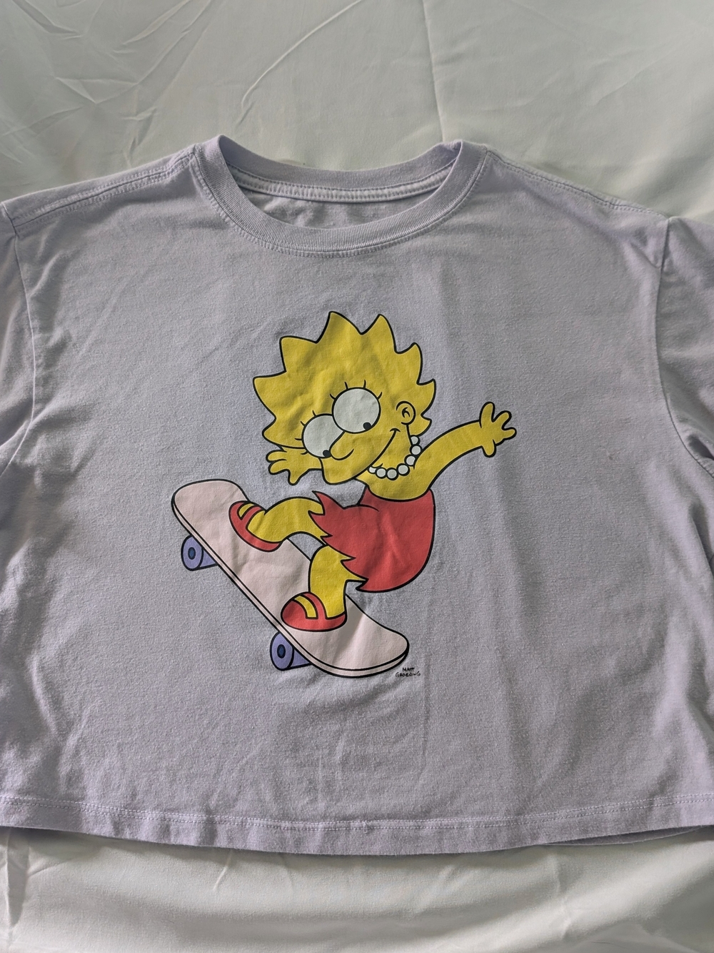 The Simpsons Purple  Lisa Skate Graphic